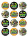 Plancha De Stickers De Plantas Vs Zombies X 20 0