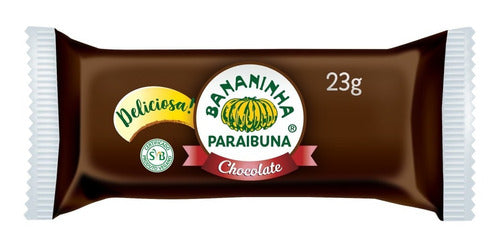 Bananinha Paraibuna Chocolate Display 20x23g 460g 1