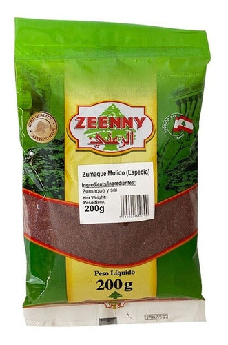 Zumaque Molido Especia Zeenny 200g Libano Nuevo! 0