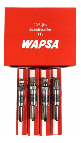 Wapsa Glow Plugs for Fiat Fiorino 1.7 Td 0