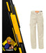 Cargo Pants with Expandable Gusset Ayre Libre Khaki Cream Size 56 1