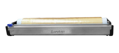 Lipari Dispenser Film D851 Stainless Steel Cutter Roll 1