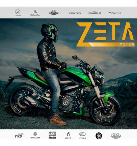 Original Bajaj Rouser 135 Rear Wings by Zeta Motos 5