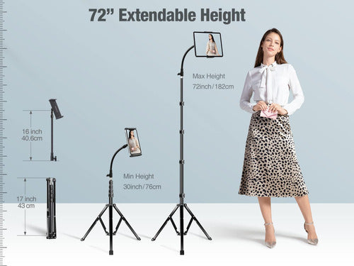 Elitehood Floor Tablet Tripod Stand 1