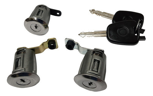 Linares Cylinder Set (Lock) for Door and Rear Gate - Peugeot Partner / Citroën Berlingo 0