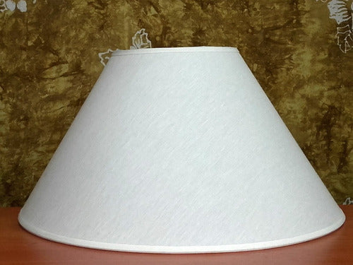 Mbs Artesanías Standing Lamp Shade 15-40/22 Cm Height White 2