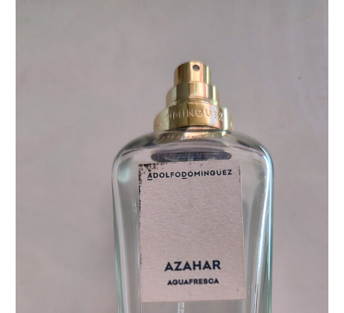 Frasco Vacío Adolfo Domínguez Azahar Agua Fresca 120ml Caja 5