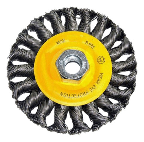 Construtech Twisted Wire Brush 125mm M14x2 U R U 0