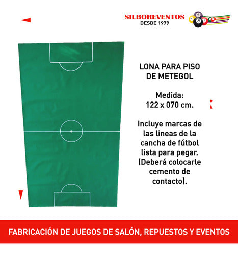 Lona De Piso Metegol Generico 70x1.22 1