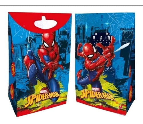 Cotillón,hombre Araña Spiderman 30 Chicos Valijita,plato 4