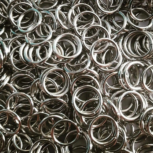 Set of 500 6mm ZAMAC Metal Rings for Lingerie and Crafts 1