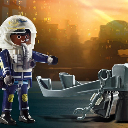 Playmobil Police with Jetpack 4