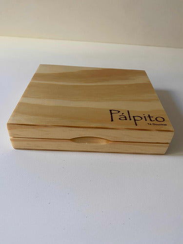 Palpito Gourmet Tea in Tubes and Wooden Box Gift Souvenir 5