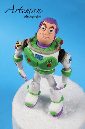 Arteman Toy Story Buzz Lightyear Cold Porcelain Cake Topper 1