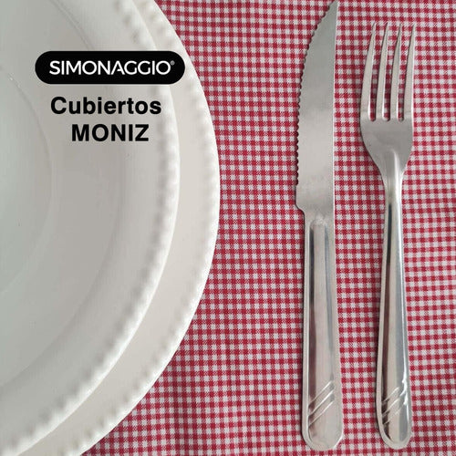 Luminarc Set Juego Vajilla Platos Vasos Cubiertos 49 Piezas 7