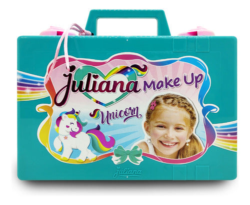 Juliana Make Up Unicorn-Green Travel Case 0