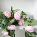 Duovlo Artificial Peony Flower Garland - 2 Pack 2