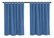 Kitchen Microfiber Short Curtain Set of 2 Panels 1.20x1.20m Each 50