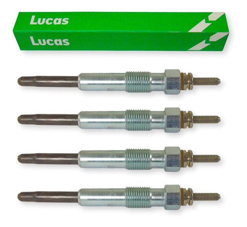 Lucas Glow Plug Citroen Xsara 1.9D DW8 (4pcs) 0