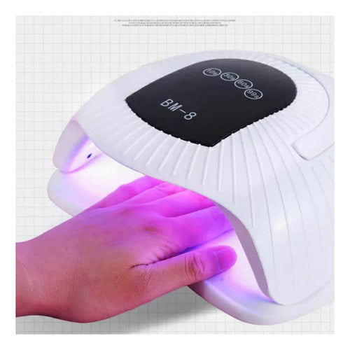 Seisa Professional Gel Nail UV LED Lamp F15 with Power Supply 1