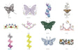 60 Embroidery Machine Matrices for Large Butterflies 4