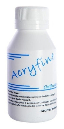 Acryfine Cleanser for Sculpted Nails - Clarifier Gel 100ml 0