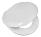 Soft Close Pringles Andina Wooden Toilet Seat Atuel Florencia Chrome 0