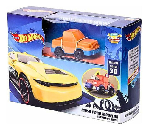 Hot Wheels Modeling Factory Car Set Licensed Mattel 0