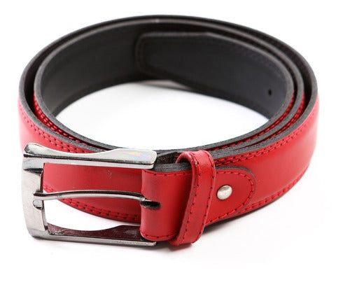 Olegario Men's Sport Dress Leather Belt Colors 7