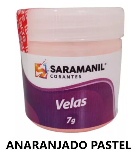 Colorante En Polvo Para Velas - Anaranjado Pastel (*693) 1