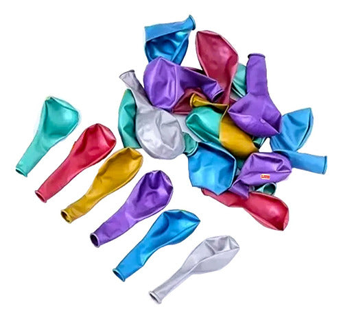 Balloons Up Chromed Latex Balloons 5 Inches X 10 Pcs 1