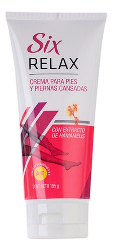 Crema Six Relax Para Pies Y Piernas Cansadas 195 G 0