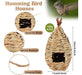 Jetec 2 Pieces Birdhouse and Hummingbird Nesting Set 1