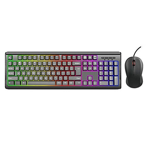 Imicro Kb Rp2169c Rainbow Backlit Wired Usb Keyboard And 0