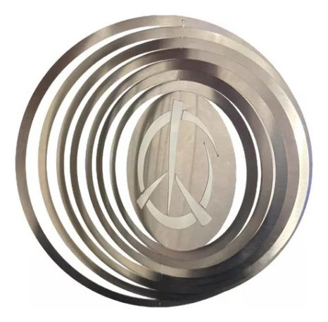 TR Wind Spinners / Móvil De Viento Acero Inox Paz 20cm X4 1