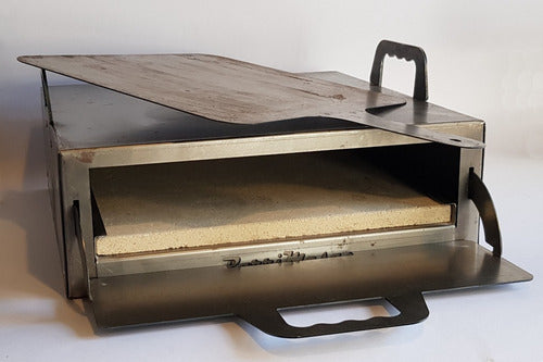 Portable Pizza Oven with Burners and Grill PARRIMESA 3