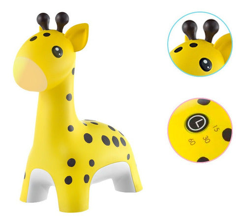 My Baby Homedics Night Light Giraffe Portable Relax 1