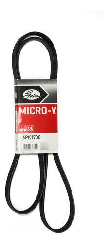 Gates Micro V / Poly V Belt for Seat 2.0 I Manual 140cv 1