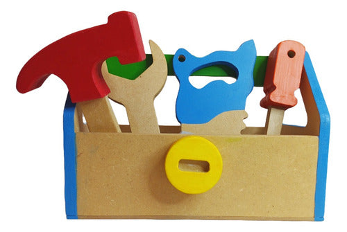Wooden Toy Toolbox / Carpenter Set 0