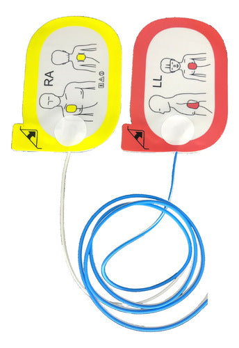 Eletrodo - Pás Adesivas Para Desfibrilador - Lifepak 2