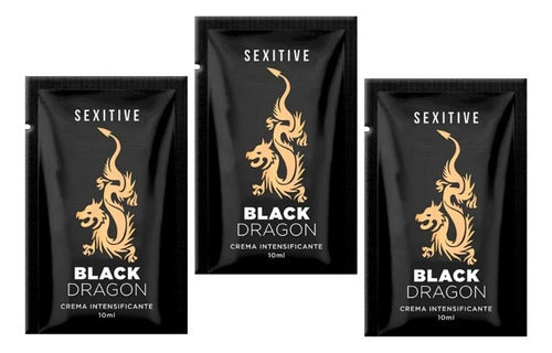 Sexitive Crema Intima Black Dragon Intensifica Potencia Sachet X 5un 0