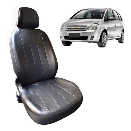 Team Funda Cubre Asiento Cuerina Acolchada Chevrolet Meriva 0