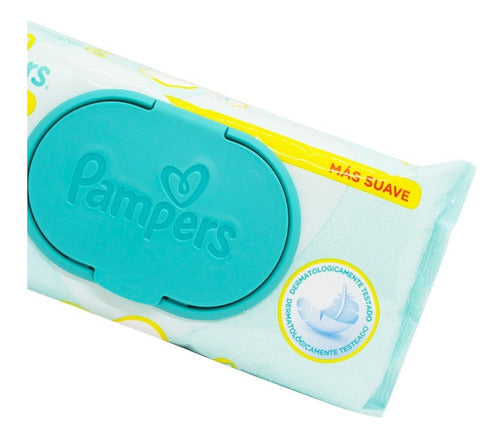 Pampers X12 Toallitas Húmedas Bebés Recién Nacidos Suave 6c 5