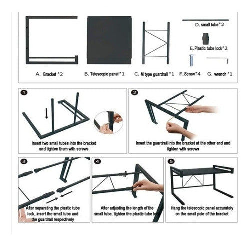 Silverled Microwave and Oven Support Rack 3