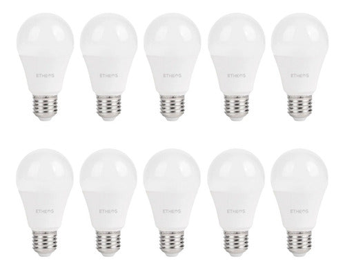 Etheos 9W LED Bulbs - 3 Intensities - 220V - Pack of 10 0