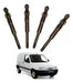 Juego Calentadores Peugeot Patner 1.9 Dw8 0