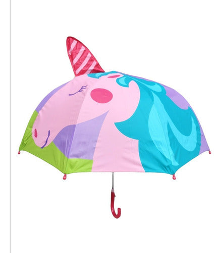 Colours Unicorn Shark Mermaid Child Umbrellas 3