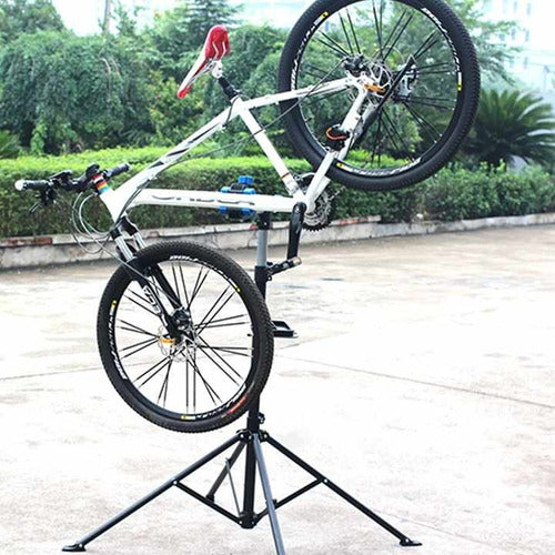 Bicycle Workshop Stand with Tray 2