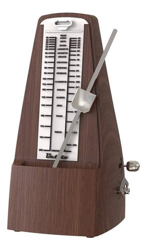 Ueteto Metronome Mechanical Wood Grain Loud Sound/High Precision 0