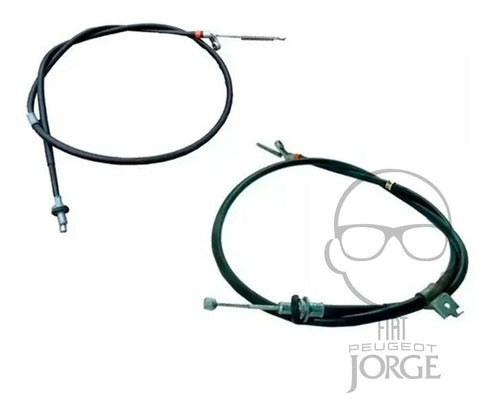 Juego De Cables Freno Mano Fiat Palio 2